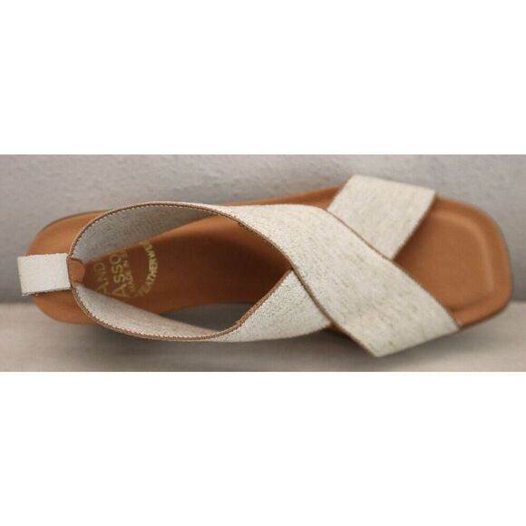 André Assous AA4NIR25 Women's Sz 8M Beige Linen Naira Featherweight Sandals - Picture 6 of 10